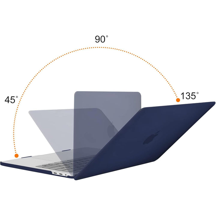 MacBook Pro 13-inch Hard Shell Case Kit with Accessory Bag, Navy Blue - Just Closeouts Canada Inc.