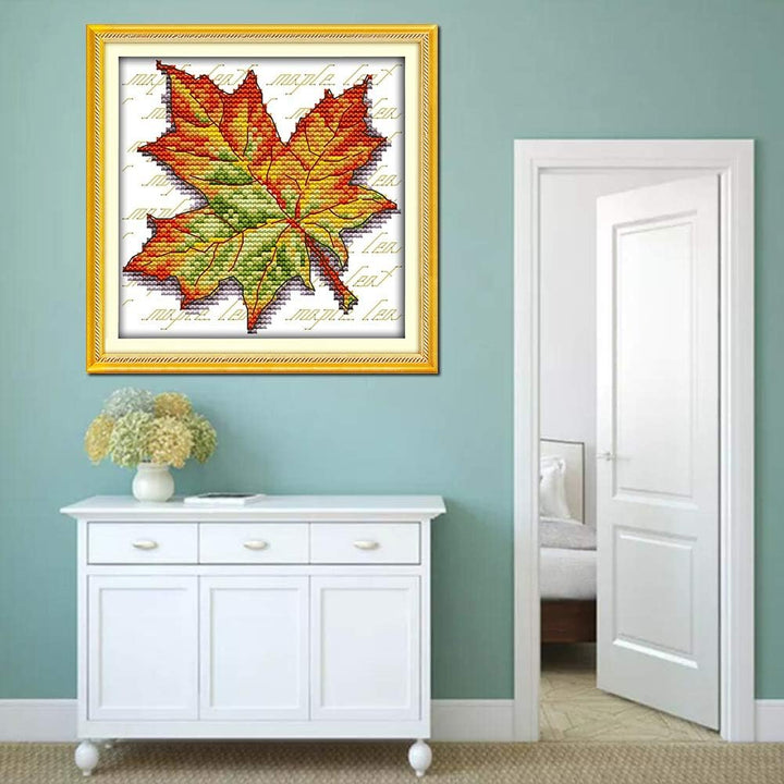 Maple Leaf artwork displayed; frame not included