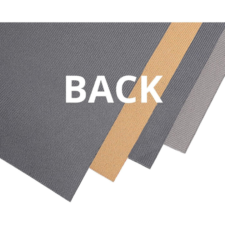 Marine Vinyl Faux Leather Upholstery Fabric 0.9 mm Thickness: Waterproof, Scratch-resistant, Perfect for Upholstering Cars, Outdoor Yachts, and Home Furniture (Grey,Pre-Cut 2 Yards) - Just Closeouts Canada Inc.