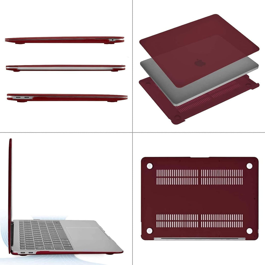 Marsala-Red Case Kit for 13.3-Inch Air Models A2337/A2179/A1932 - Just Closeouts Canada Inc.