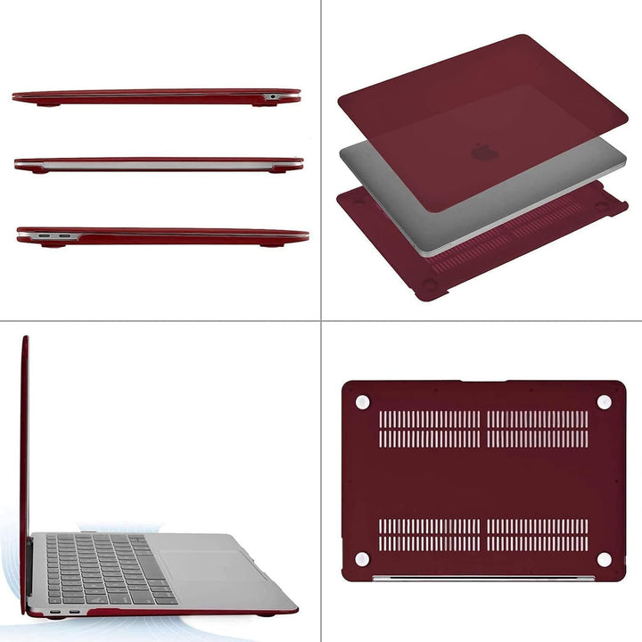 Marsala-Red Case Kit for 13.3-Inch Air Models A2337/A2179/A1932 - Just Closeouts Canada Inc.