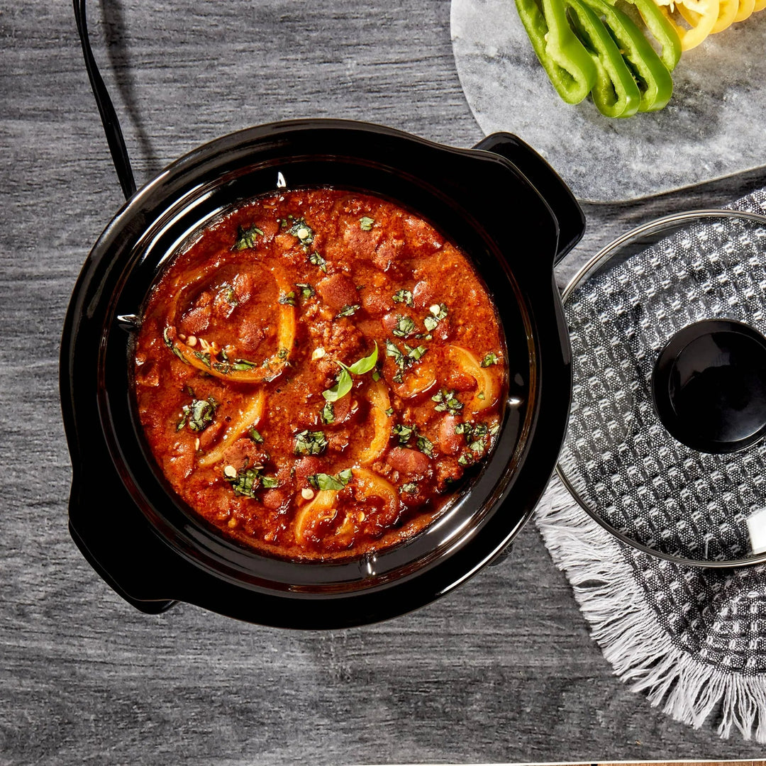 Mason Craft & More 3 Qt Slow Cooker Crock Pot - White - Prep & Relax SA - A1605 - Just Closeouts Canada Inc.