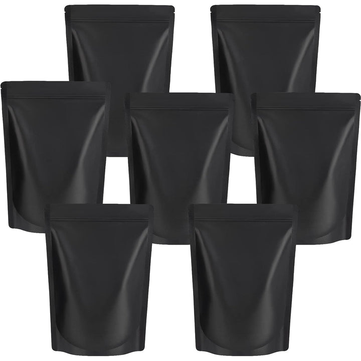 Matte Black Stand-Up Bags, 4 x 6 in, 50-Pack - Just Closeouts Canada Inc.