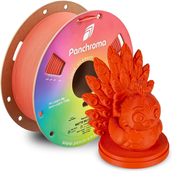 Matte PLA Filament, Muted Red 1.75mm 1kg 3D Printing Filament, Formerly Polyterra Matte, Fits Most FDM 3D Printers, 1kg Spool (2.2lbs) - Just Closeouts Canada Inc.PA04006