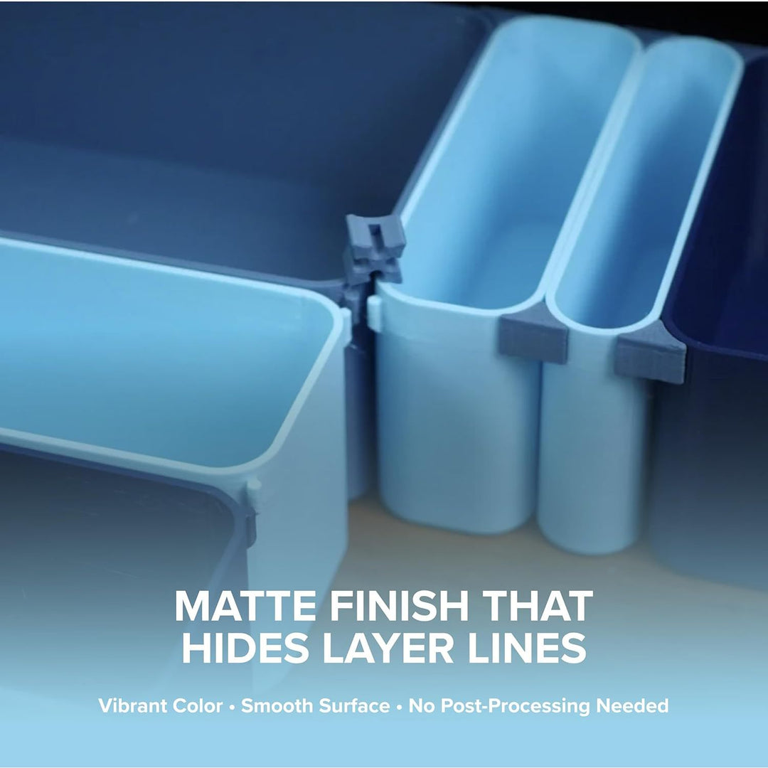 Matte PLA Filament, Pastel Ice 1.75mm 1kg 3D Printing Filament, Formerly Polyterra Matte, Fit Most FDM 3D Printers, 1kg Spool (2.2lbs) - Just Closeouts Canada Inc.PM70910