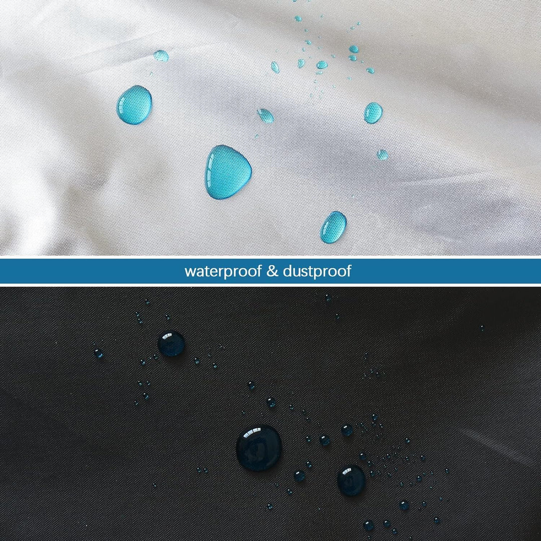 Mattress Bags for Moving Twin 2 Pack, Mattress Storage Bag Waterproof with Strong Handles & Double Zippers, Reusable Mattress Protector, Black - Just Closeouts Canada Inc.