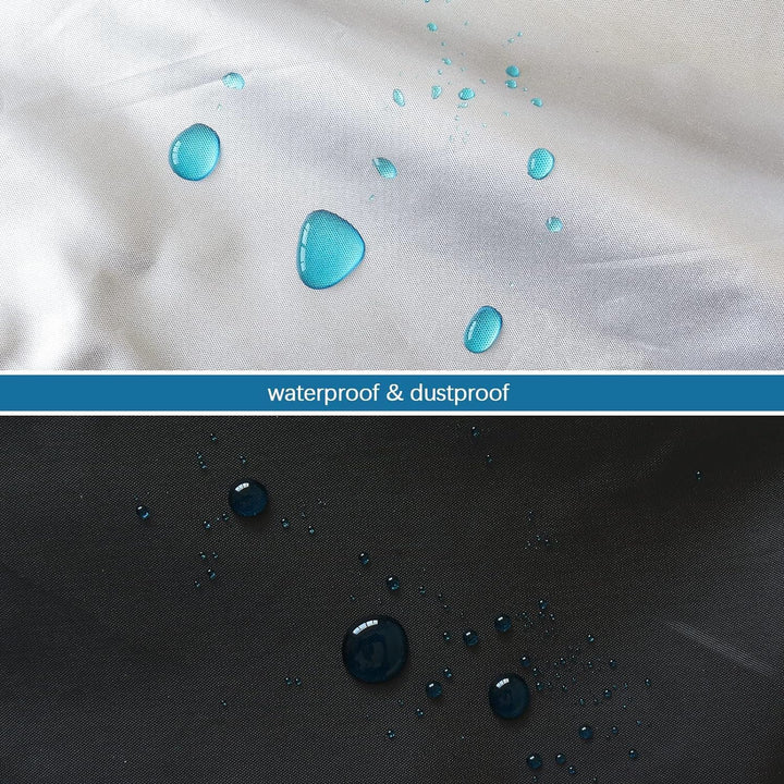 Mattress Bags for Moving Twin 2 Pack, Mattress Storage Bag Waterproof with Strong Handles & Double Zippers, Reusable Mattress Protector, Black - Just Closeouts Canada Inc.