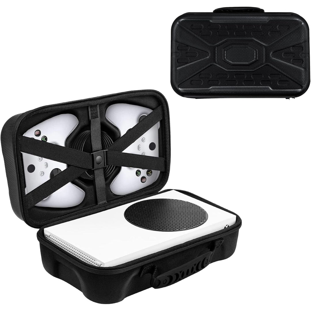Mcbazel Hard Carrying Case for Xbox Series S, Travel Case Storage Bag for Xbox Series S Console Wireless Controller & Gaming Accessories - Black - Just Closeouts Canada Inc.