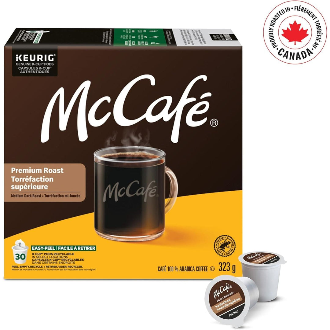 McCafe Dark Roast K - Cup Coffee Pods, Espresso Roast, 30 Count - Just Closeouts Canada Inc.663447608507