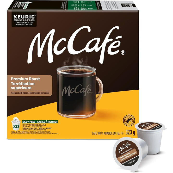 McCafe Dark Roast K - Cup Coffee Pods, Espresso Roast, 30 Count - Just Closeouts Canada Inc.663447608507