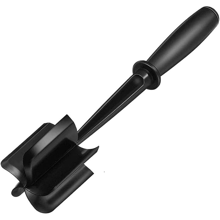 Meat Chopper Multifunctional Ground Masher with 5 Curve Blade Nylon Hamburger Utensil Cooking Tool Non - Stick Mix Chopper for Cookware Separator Heat Resistant Chop Stir Potato Ground Beef Turkey - Just Closeouts Canada Inc.