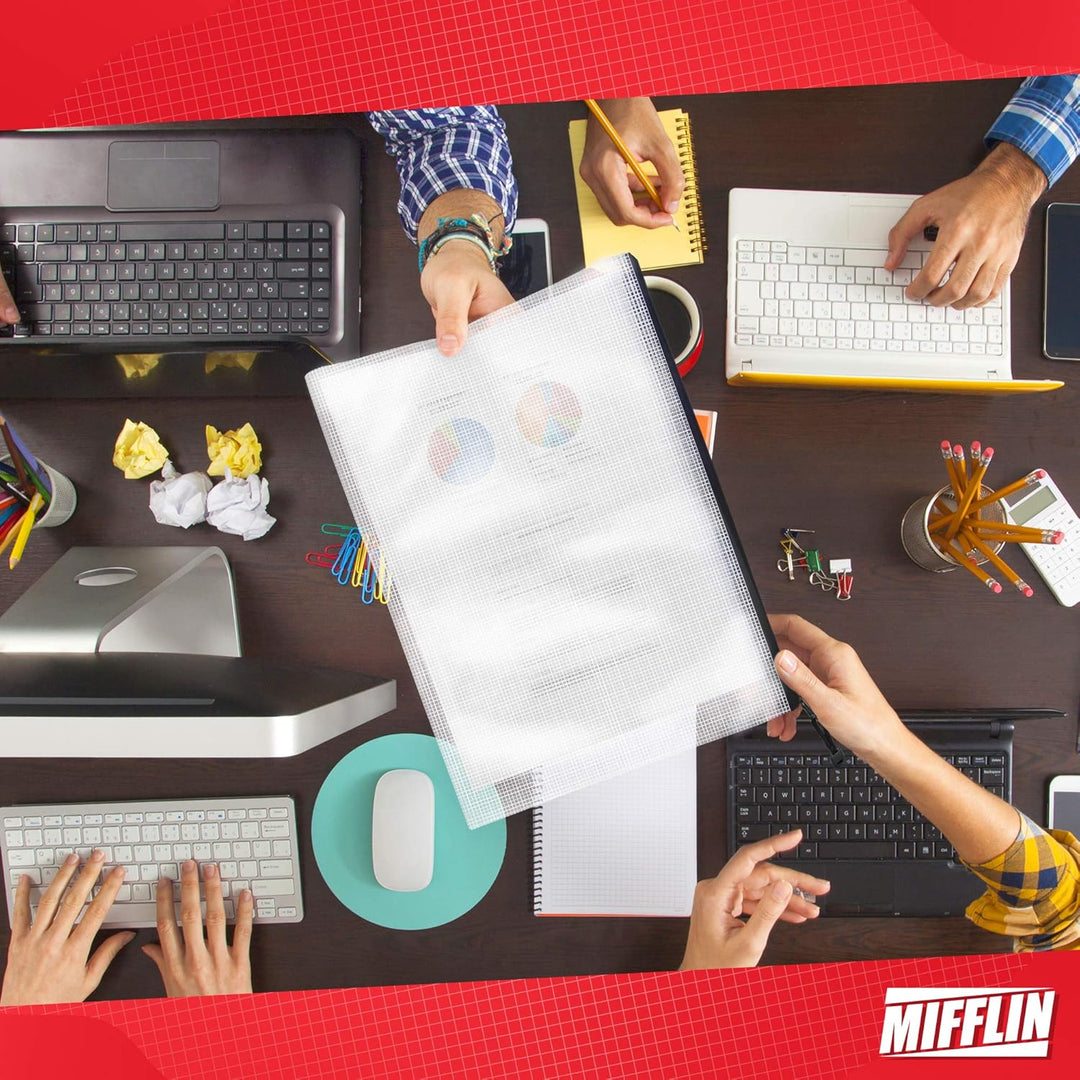 Mifflin Mesh Zipper Pouch Waterproof Large, 24pk - Just Closeouts Canada Inc.