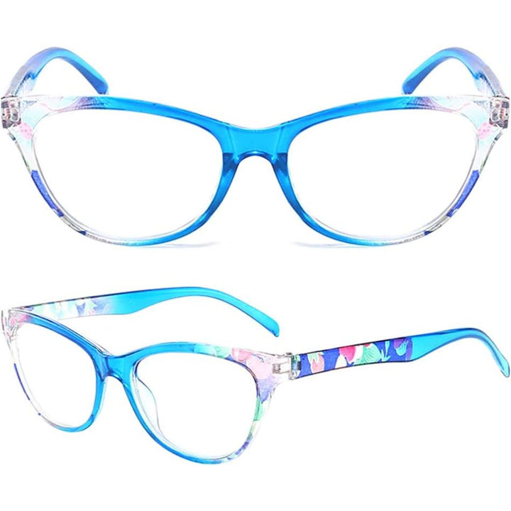 Mixed Floral Reading Glasses, 3-Pack, +4.0 - Just Closeouts Canada Inc.X002S2Z5W7