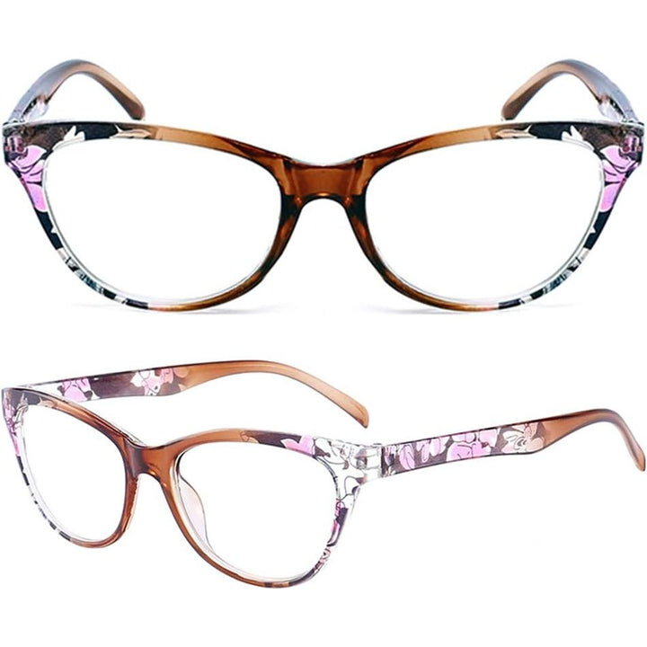 Mixed Floral Reading Glasses, 3-Pack, +4.0 - Just Closeouts Canada Inc.X002S2Z5W7