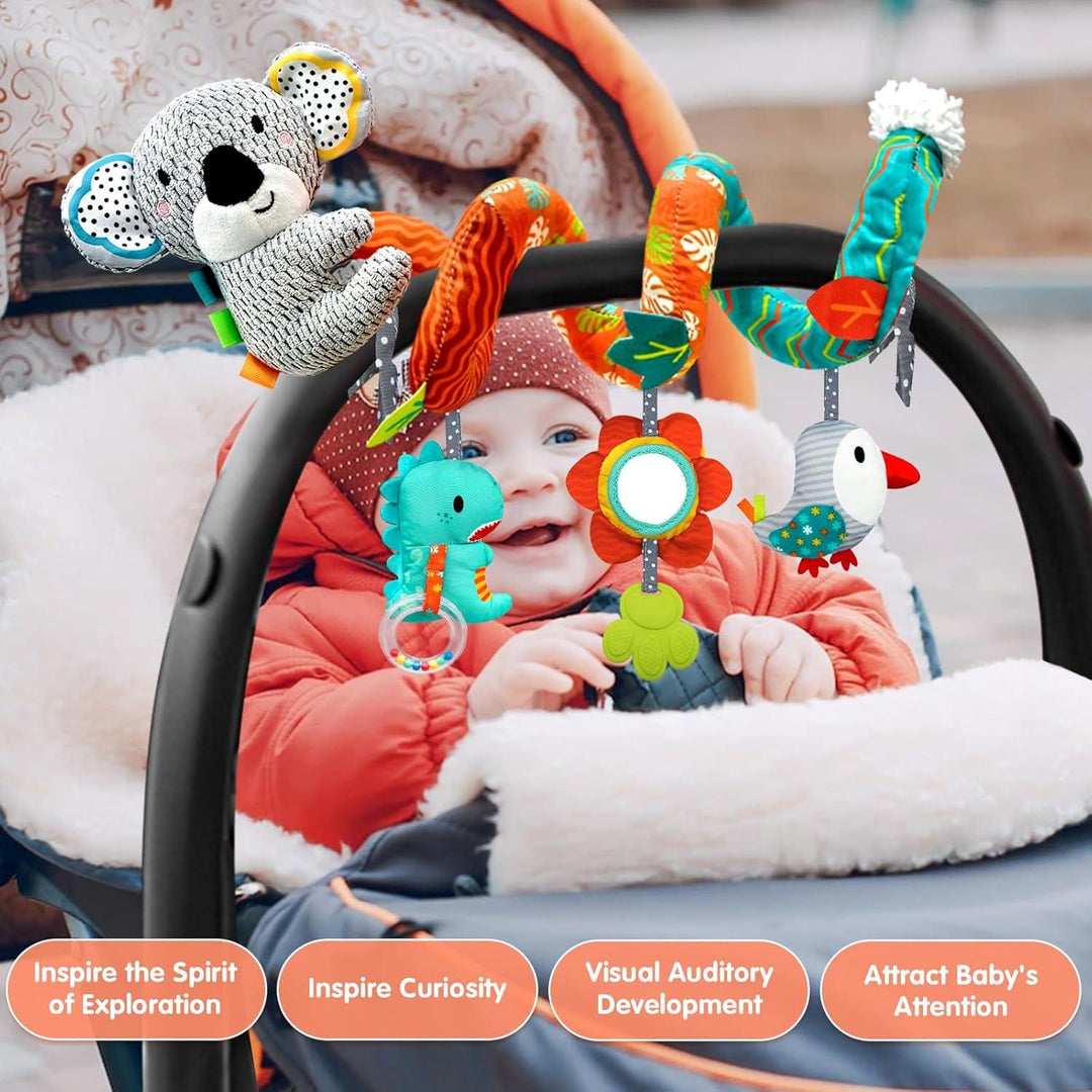 MONSTIME Car Seat Toys for Babies 0 - 6 Months - Just Closeouts Canada Inc.