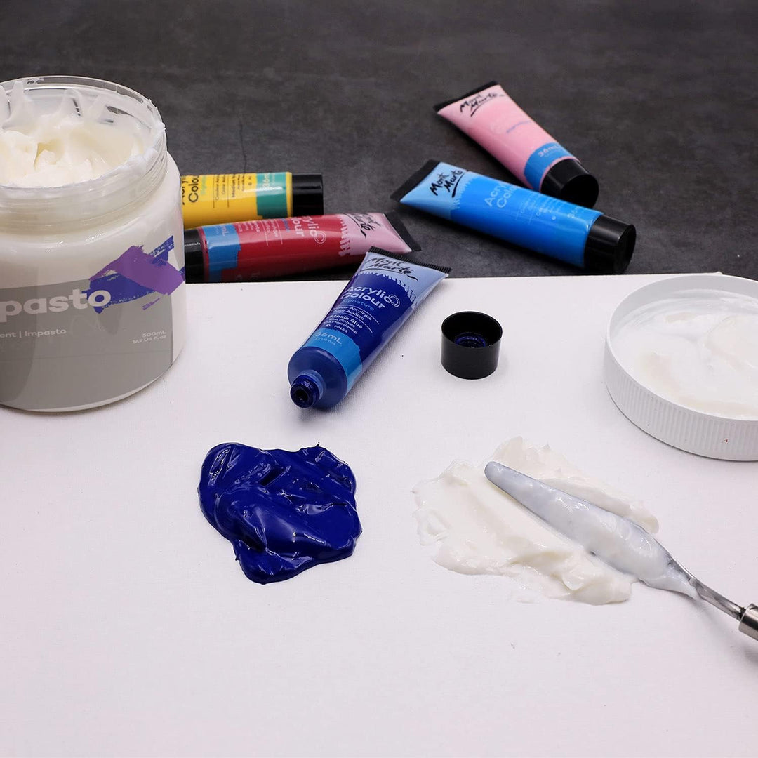 Mont Marte Impasto Acrylic Medium 500ml (17oz) - Just Closeouts Canada Inc.