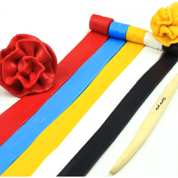 Mont Marte Make n Bake Polymer Clay Signature Black 400g (14.1oz) Block, Bake in Oven, Soft and Smooth, Sculpting, Craft, DIY Décor, Jewellery - Just Closeouts Canada Inc.