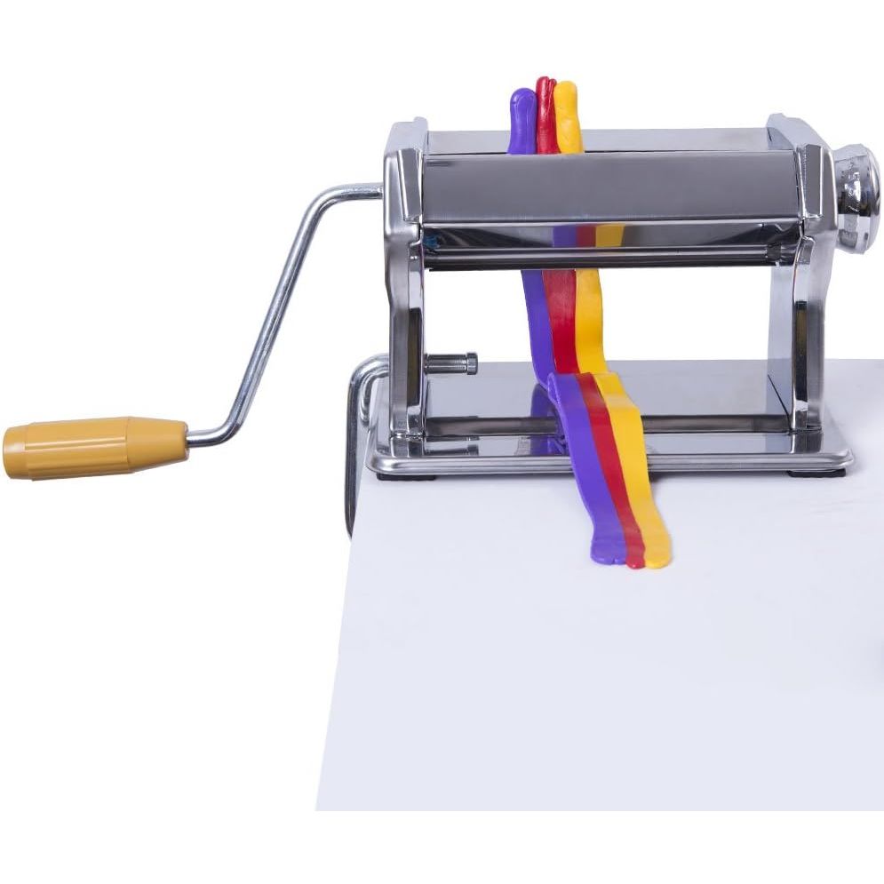 Mont Marte Polymer Clay Press Signature with Adjustable Rollers (9 settings) Durable Steel, Ideal for Conditioning Polymer Clay - Just Closeouts Canada Inc.