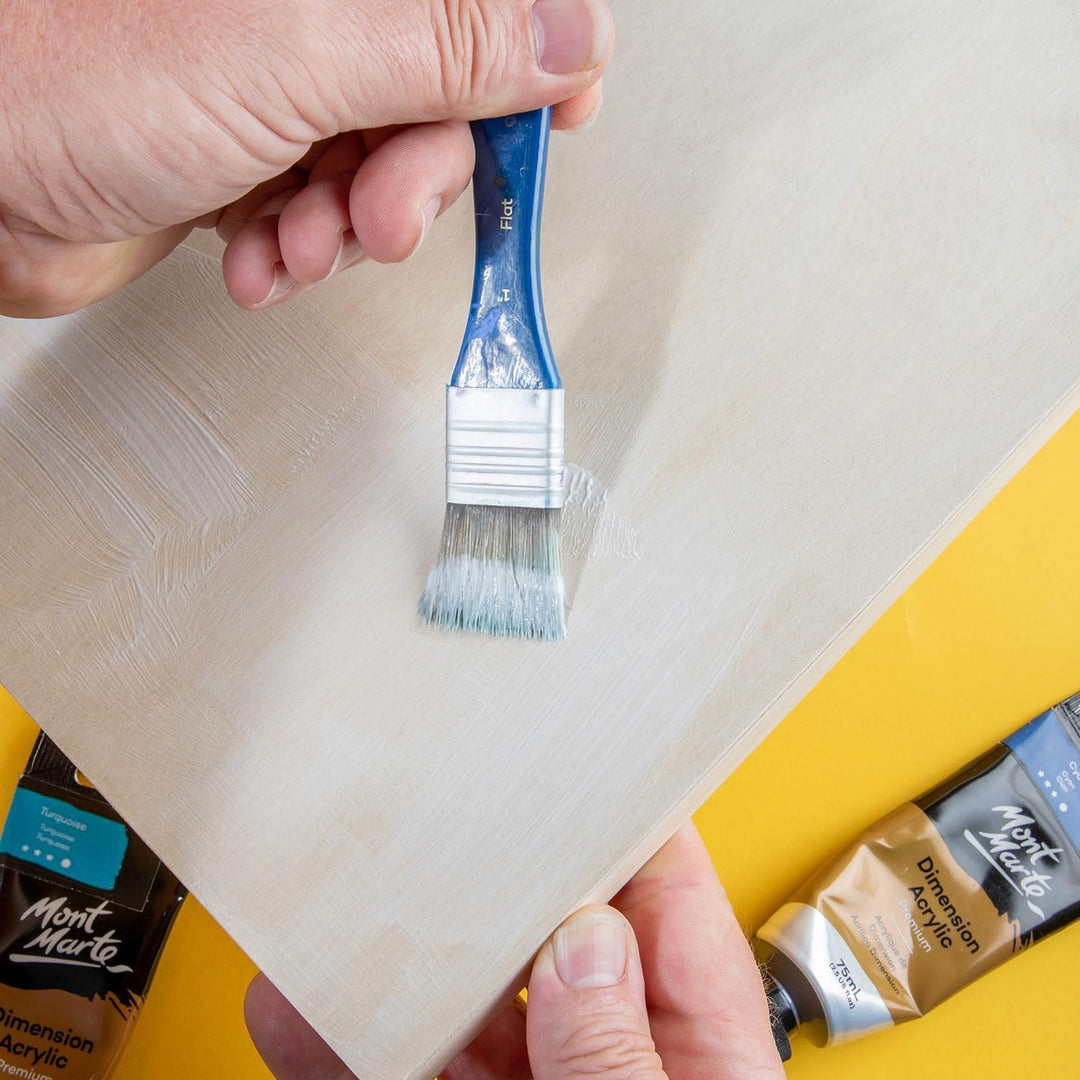 Mont Marte Premium Clear Texture Gesso 8.4oz (250ml), Suitable for Acrylic Paint, Oil Paint, Colour Pencils, Pastels, Graphite and Charcoal - Just Closeouts Canada Inc.