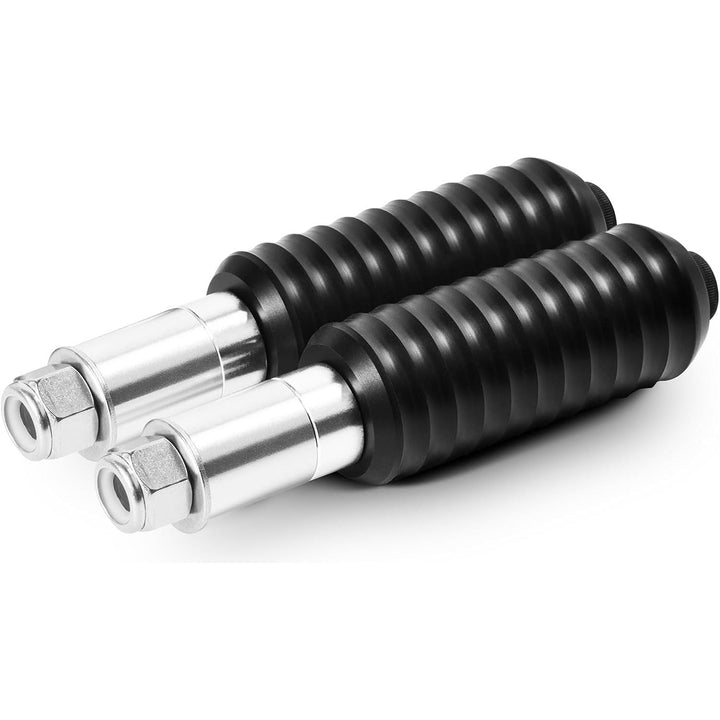 Motorcycle 4" Upper Shock Mount Frame Sliders Falling Crash Protector Guards Falling Side Protector No Cut Kits for Dyna 2006 - 2017 (Style C) - Just Closeouts Canada Inc.