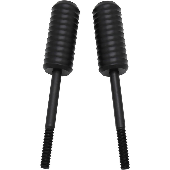 Motorcycle 4" Upper Shock Mount Frame Sliders Falling Crash Protector Guards Falling Side Protector No Cut Kits for Dyna 2006 - 2017 (Style C) - Just Closeouts Canada Inc.