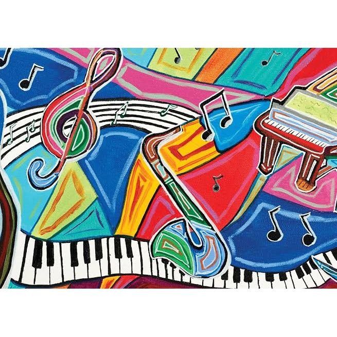 Music Fine Art Jigsaw Puzzle 1000 Pieces for Adults and Teens by PuzzQuest - Just Closeouts Canada Inc.860005228171