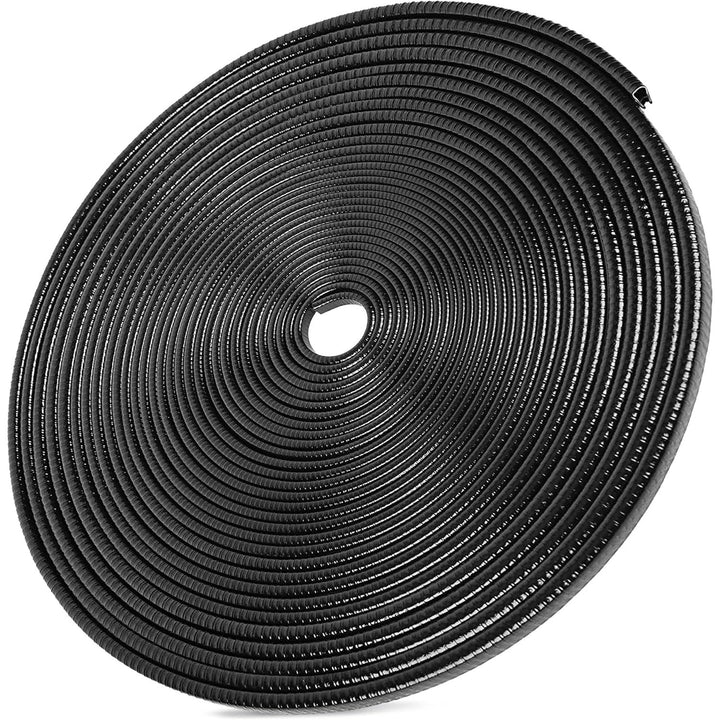 MYFAMIREA 66Ft(20.2M) Long Car Door Edge Guards,U Shape Edge Trim Rubber Seal Protector Rubber Car Door Protector Car Protection Door Edge Anti - Collision Rubber Clips Fit for Most Car| Black | - Just Closeouts Canada Inc.