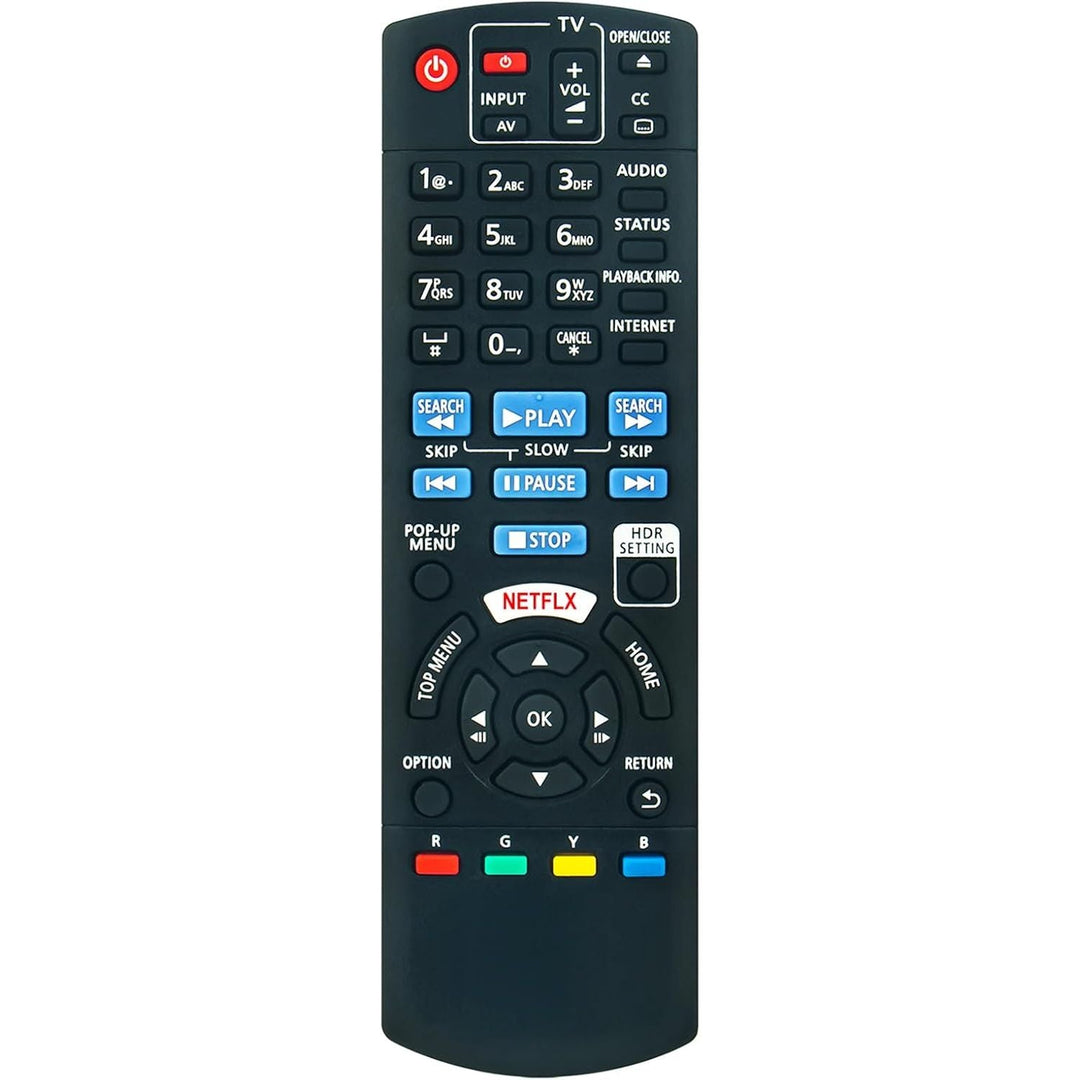 N2QAYB001206 Replacement Remote for Compatible Panasonic Blu-ray Players - Just Closeouts Canada Inc.
