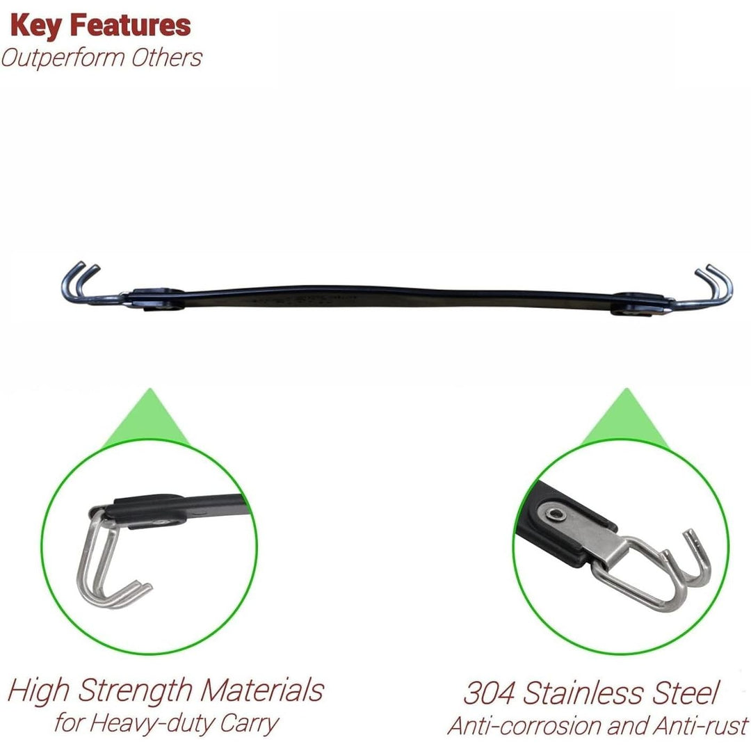 Narcilors Model-1 battery lifting strap: Strap and hook details