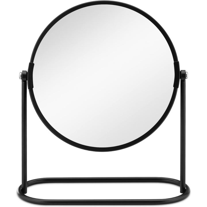 Navaris Cosmetic Mirror For Table Top - Desktop Mirror For Makeup And Grooming - Double Sided With 2x Magnification Mirror, 7.6" x 7.1" x 2.4" - Just Closeouts Canada Inc.4255620300528