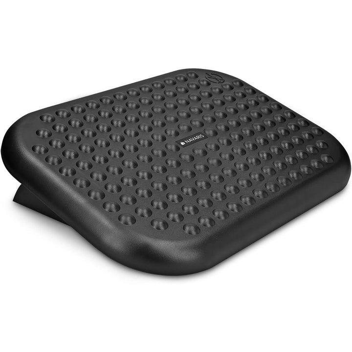 Navaris Under Desk Foot Rest - Ergonomic Footrest for at Work, Home Office, Computer - Adjustable Angle 0 - 15° Support Step Stool Riser for Feet - Just Closeouts Canada Inc.4057665292758