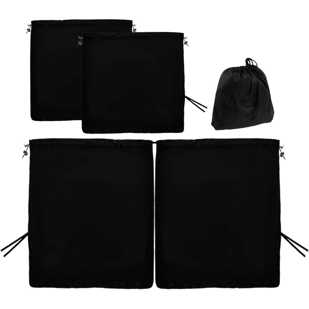 NEMTMCUA Car Privacy Curtains Universal Car Divider Curtain Between Rear Seat Auto Blackout Curtains Car Sun Shades Side Window Covers Car Accessories for Travel Camping Nap Sleeping(3Pcs) - Just Closeouts Canada Inc.