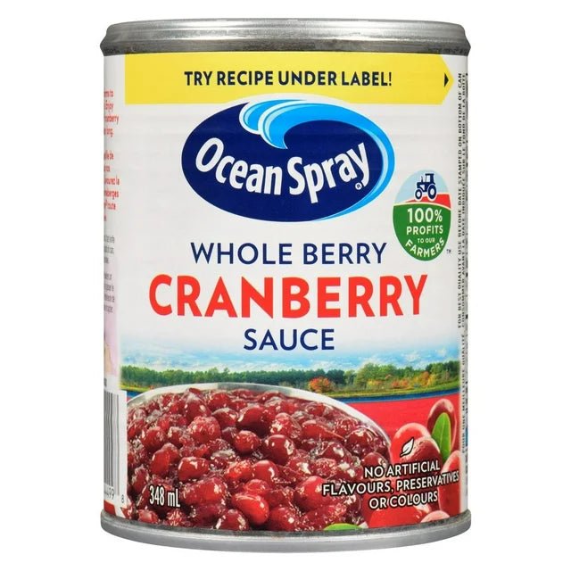 Ocean Spray Whole Berry Cranberry Sauce, 348 mL - Just Closeouts Canada Inc.