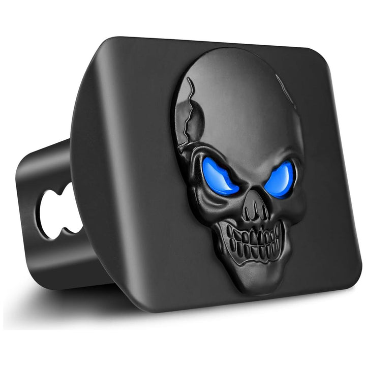 OGYE Metal Skull 3D Emblem Hitch Cover Fits 2" Receivers(with 5/8" Pin Dia Anti - Theft Trailer Hitch Lock) - Just Closeouts Canada Inc.