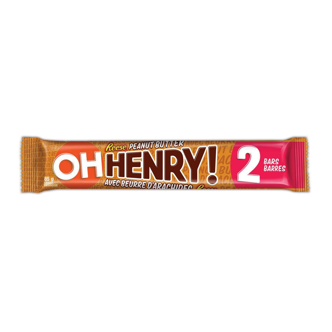 OH HENRY! PEANUT BUTTER - King Size, 85g - Just Closeouts Canada Inc.