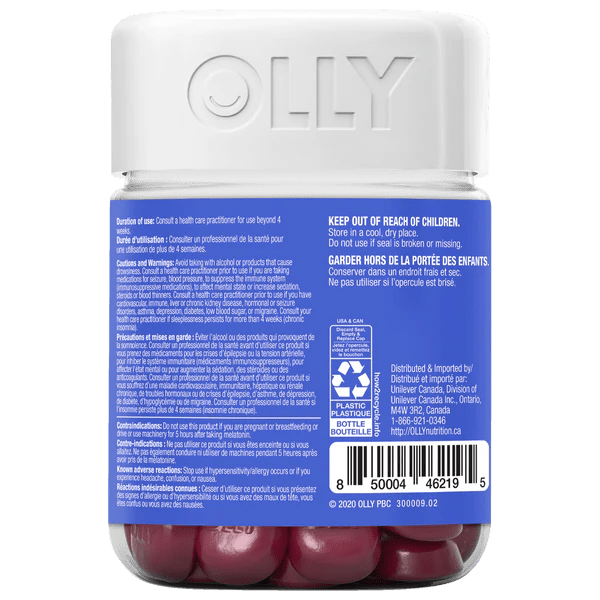 Olly Vitamins Extra Strength Sleep, 50ct - Just Closeouts Canada Inc.850004462195