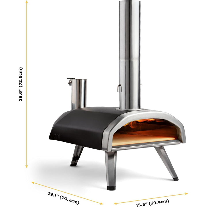 Ooni Fyra 12 Wood Fired Outdoor Pizza Oven - Just Closeouts Canada Inc.