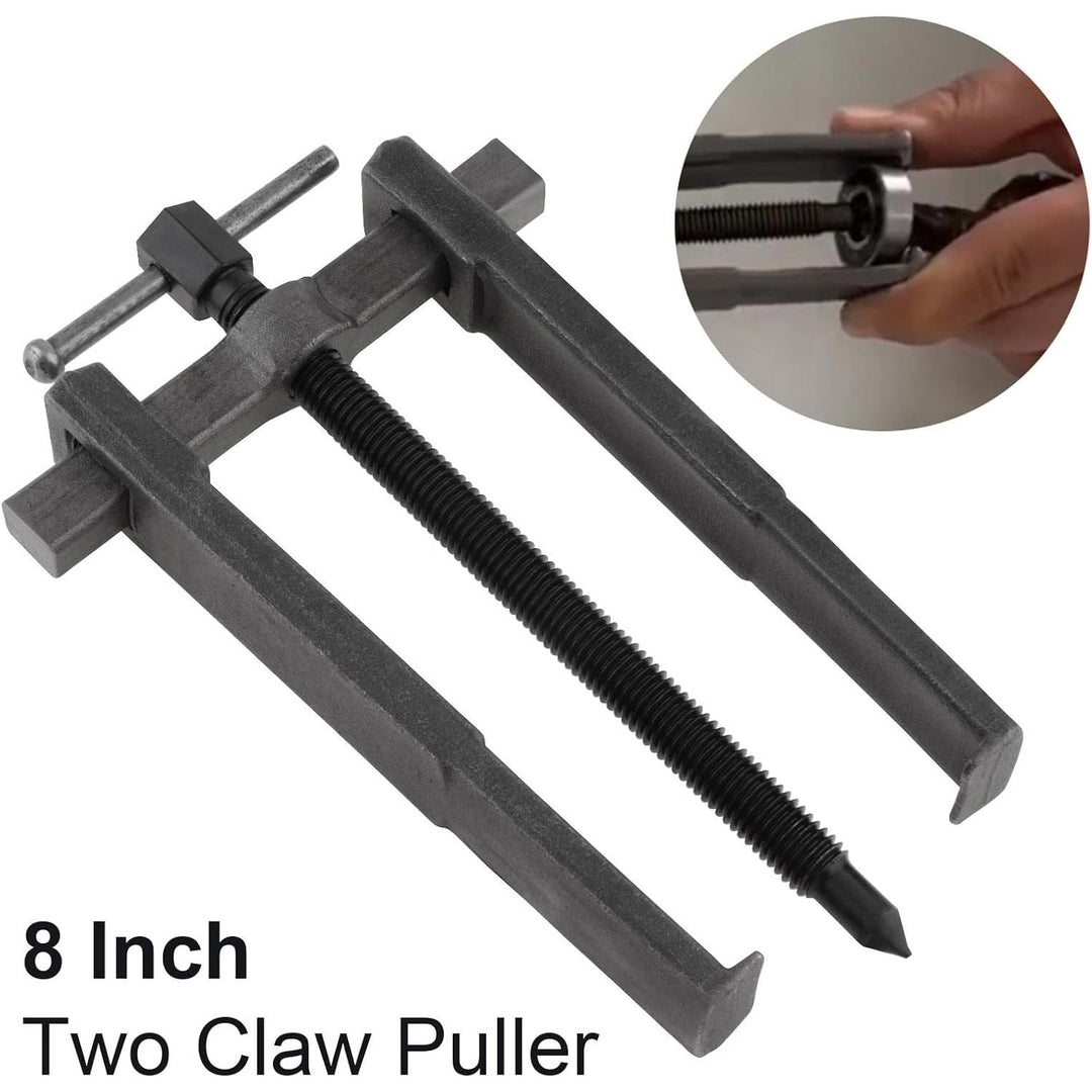OriGlam Two Jaws Bearing Puller/Remover, Adjustable Two Jaw Puller Tool, Bearing Puller Tool, Carbon Steel Pump Pulley Remover (8 inch) - Just Closeouts Canada Inc.