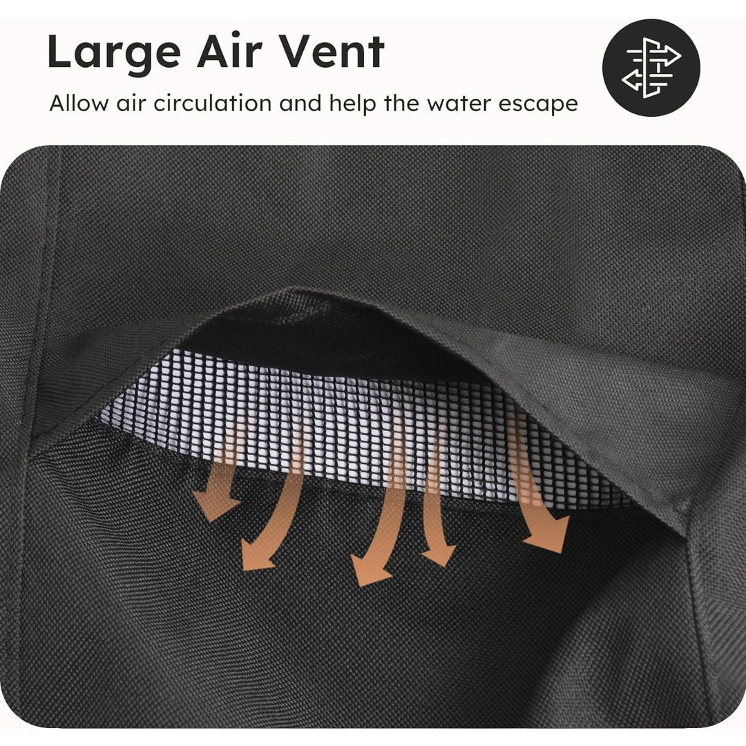 Outdoor Cart Cover 52 inch for Keter Unity XL Outdoor Rolling Table Cart, Heavy Waterproof for BBQ Grill Dining Kitchen Cart Protective, Outdoor Storage Box Cover, Patio Food Prep Station - Just Closeouts Canada Inc.