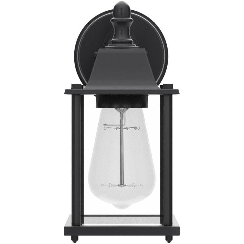 Outdoor Light Fixtures Wall Mount Outdoor Lights 2 Pack Black Aluminum Anti - Rust Outdoor Wall Lantern Small Porch Exterior Light Fixture - Just Closeouts Canada Inc.