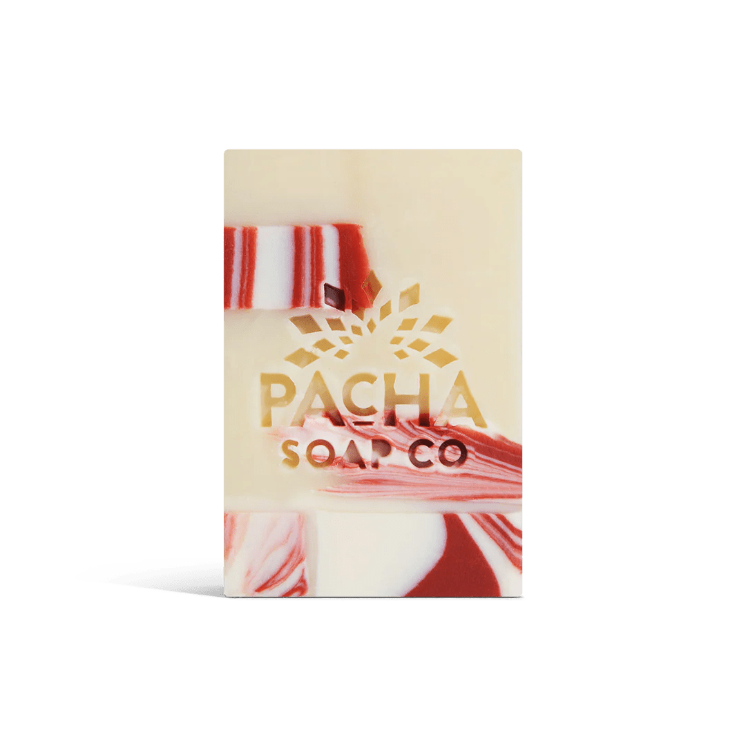 Pacha Peppermint Twist Bar Soap, 100g x 30pcs - Just Closeouts Canada Inc.