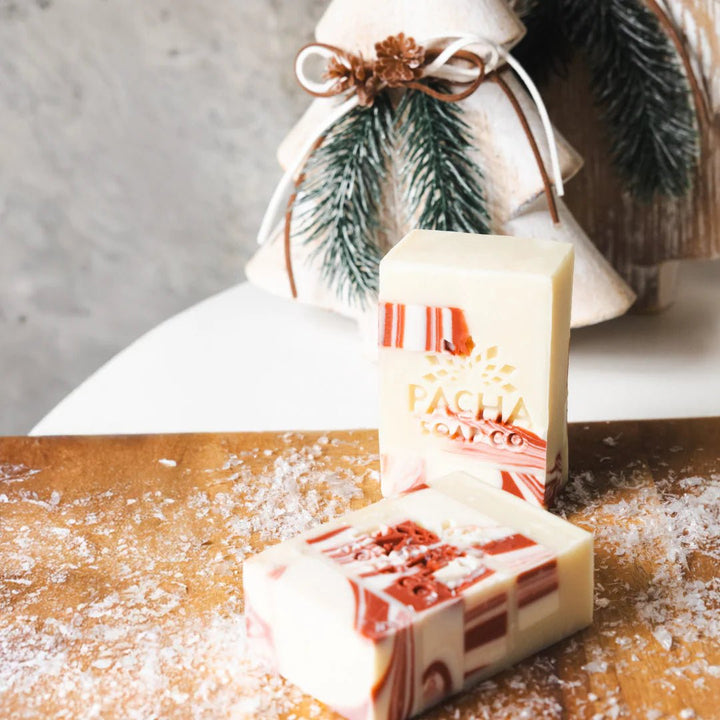 Pacha Peppermint Twist Bar Soap, 100g x 30pcs - Just Closeouts Canada Inc.