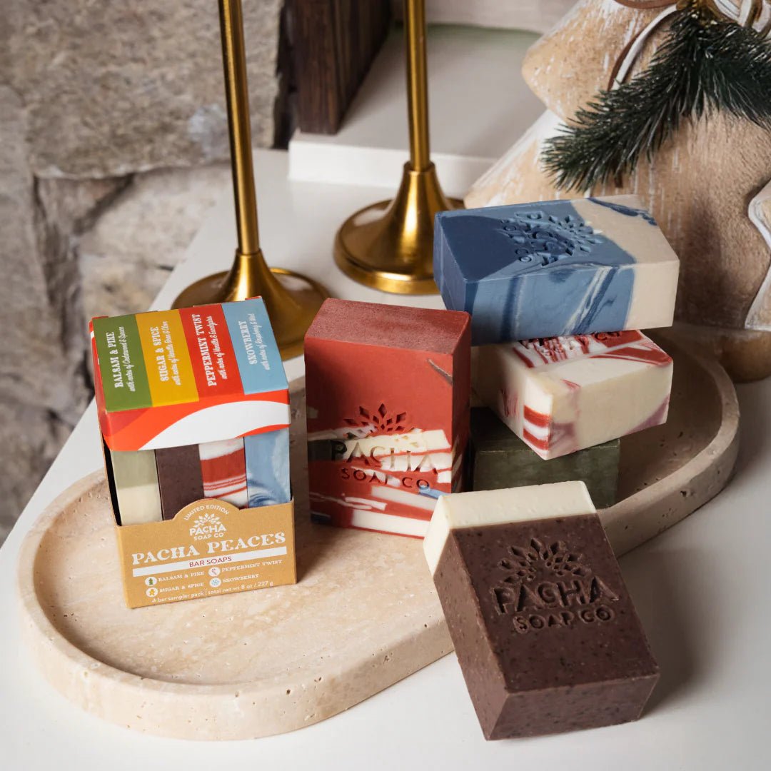 Pacha Peppermint Twist Bar Soap, 100g x 30pcs - Just Closeouts Canada Inc.