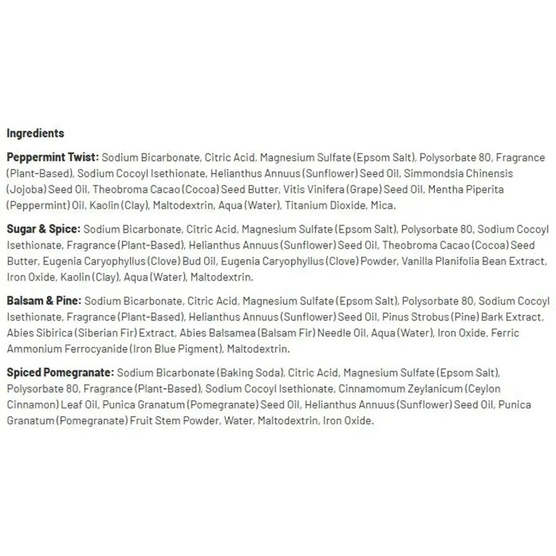 Pacha Soap Co Froth Bomb Holiday Set 4 Pack - Just Closeouts Canada Inc.