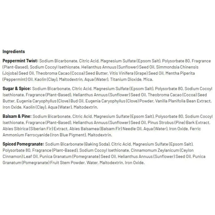 Pacha Soap Co Froth Bomb Holiday Set 4 Pack - Just Closeouts Canada Inc.