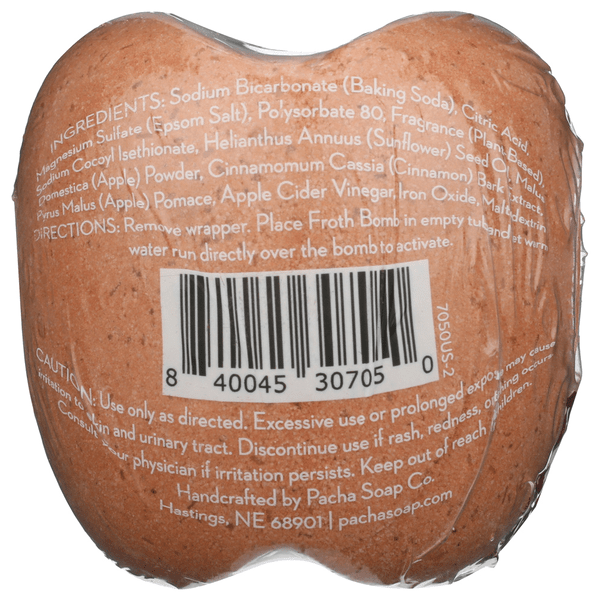 Pacha Soap Froth Bomb Farmhouse Cider, 2 pack - Just Closeouts Canada Inc.