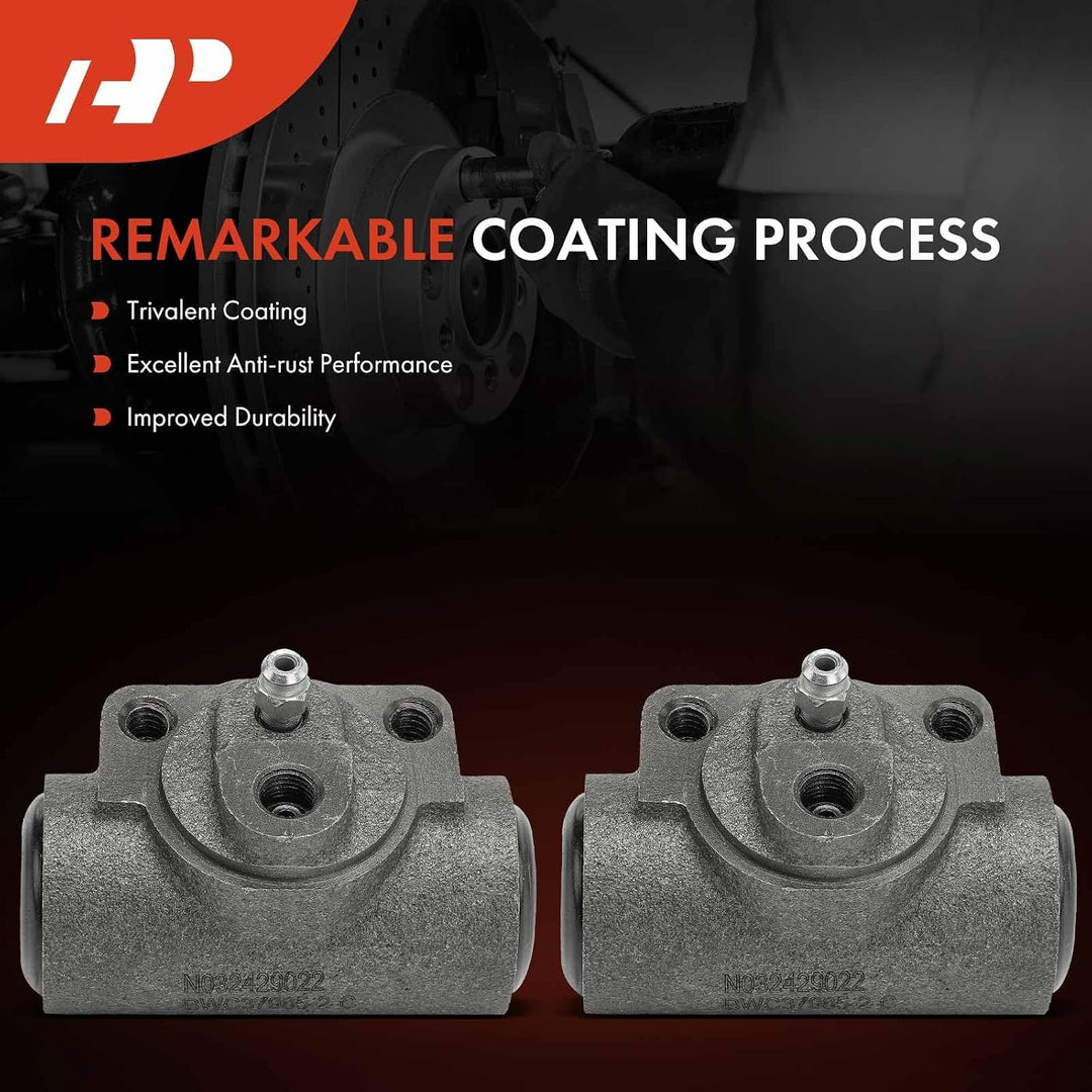 Pair of 15/16-Inch Rear Drum Brake Wheel Cylinders for Ram & GM Vans - Just Closeouts Canada Inc.