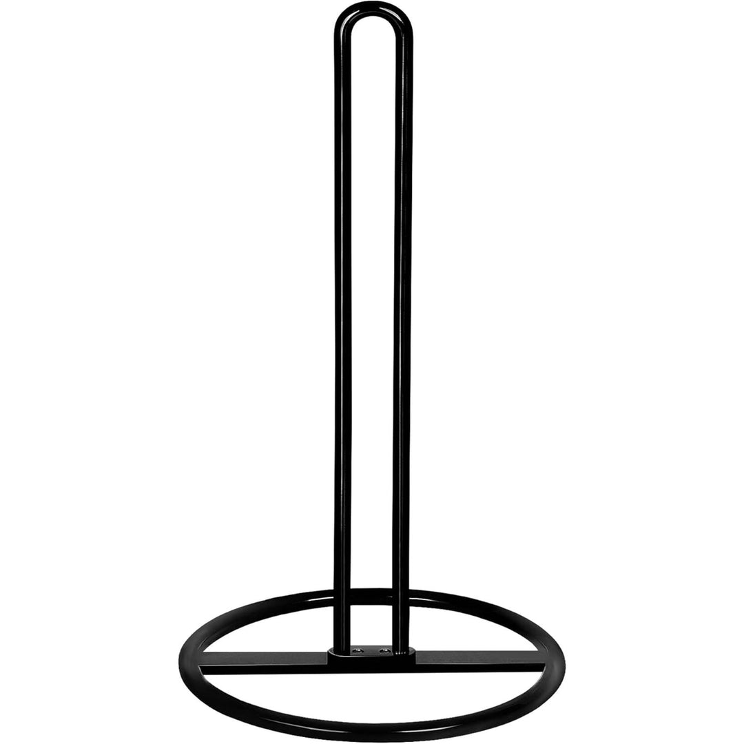 Paper Towel Holder Countertop, OBODING, Kitchen Paper Towel Stand Holder for Kitchen Organization and Storage, Paper Towel Holders for Standard and Large Size Rolls (Black) - Just Closeouts Canada Inc.