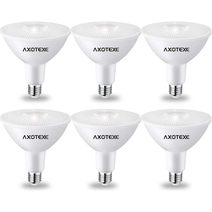 PAR38 LED Flood Light Bulbs 3000K Warm White Dimmable 1600LM 15W (100W Equivalent) E26 40 Degree Spot Light Bulb Indoor/Outdoor Recessed Lighting 6 - Pack - Just Closeouts Canada Inc.