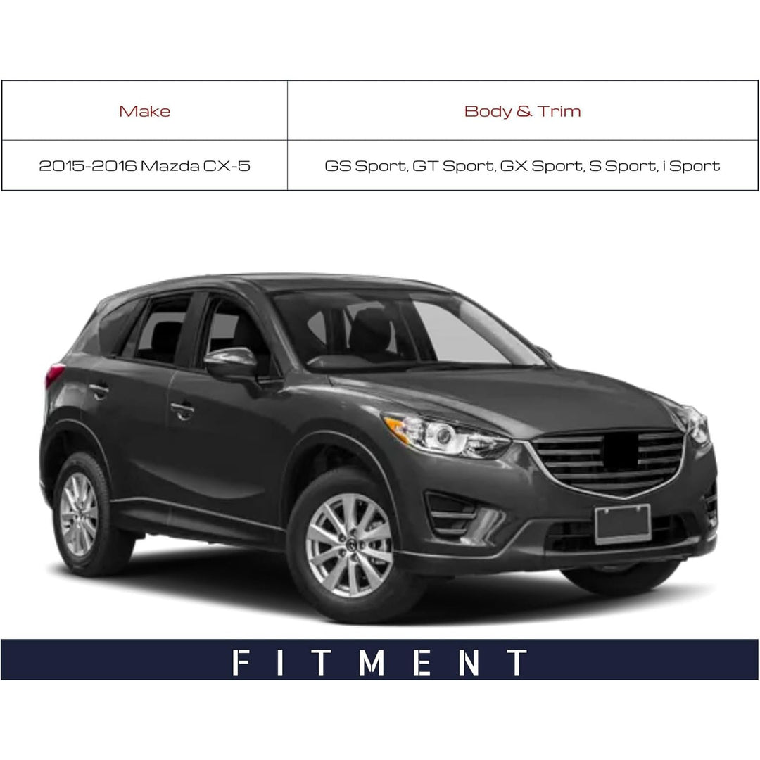 Passenger Side Mirror Replacement for Mazda CX - 5 2015 - 2016 Power Heated Led Turn Signal PTM 6PIN (Right) - Just Closeouts Canada Inc.